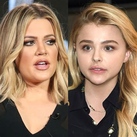 chloe grace moretz kardashian|khloe kardashian feud.